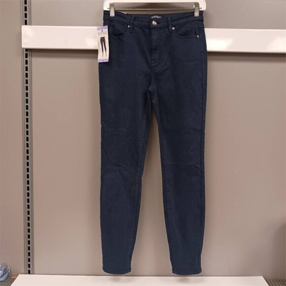 Buffalo David Bitton Navy Skinny Pant Size 4 NWT High Rise Stretch Casual - Picture 1 of 5